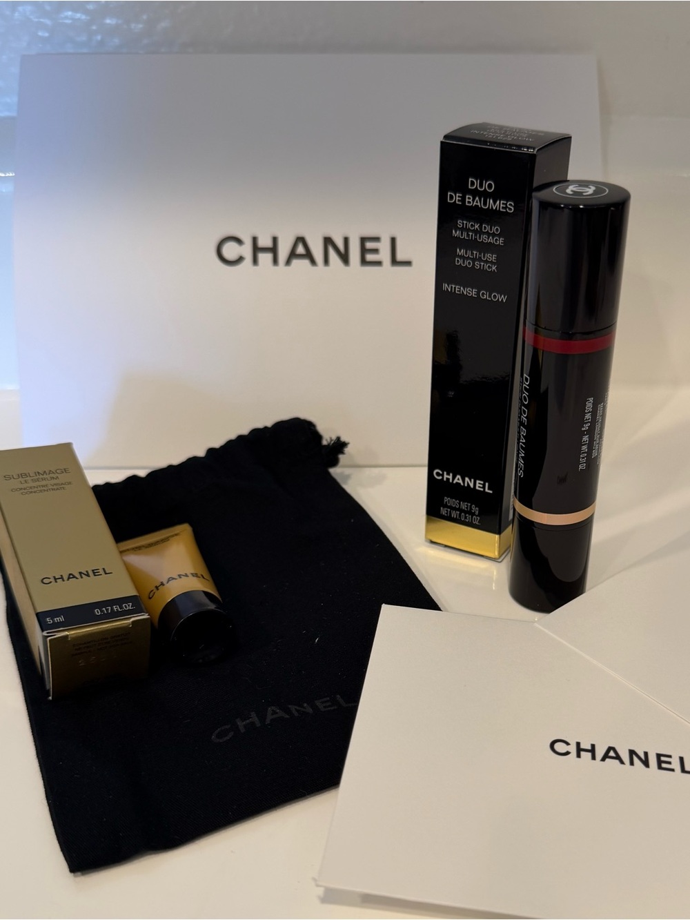 Chanel Duo De Baumes Multi-Use Stick Intense Glow Limited Edition NEW